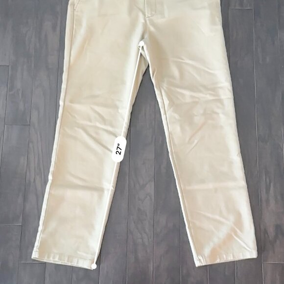 Alfani Beige 32W x 30L Men's Lightweight Chino Pants - Picture 5 of 15